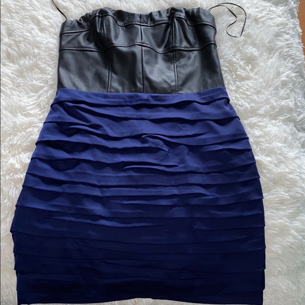 Black and navy dress!